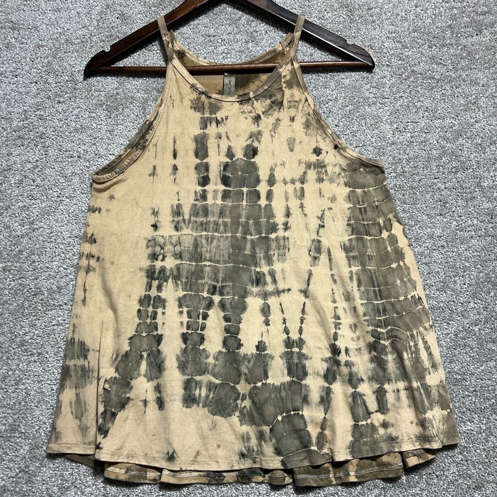 PPLA Woman’s Tie Dye Dune Tank Top Size Small